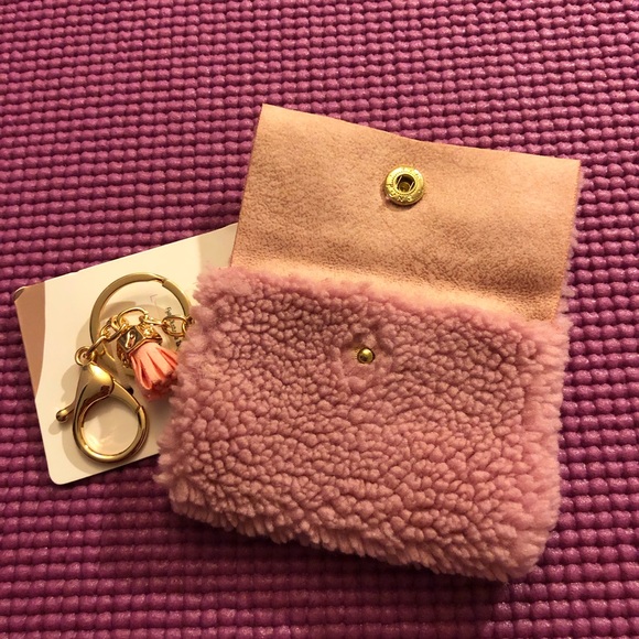 Puffy Pink Small Wallet Keychain - Picture 2 of 3